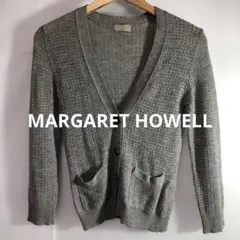 MARGARET HOWELL カーディガン レディXS グレー 番7784