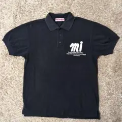 Miki Sports ブラック ポロシャツ M