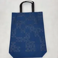 ブルーミング中西　ネイビー エコバッグ ブルー
