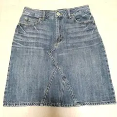 しまむら　セオリア　THEORIA JEANS 　デニム ミニスカート　W64