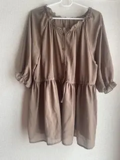 秋服 シアーシャツ