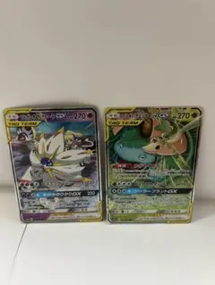 ソルガレオ&ルナアーラGX RR SM11b ドリームリーグ ふしぎなバナRR