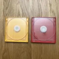 CDキャディ2個セット（赤・黄）