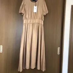 ZARAメタリックワンピース