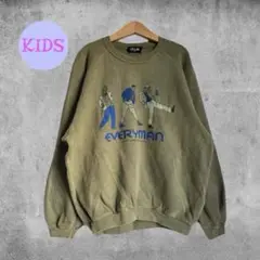 kids vintage スウェット トレーナー レトロ プリント 古着