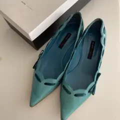 【購入定価40950円】MARC JACOBS リボン パンプス イタリア製38