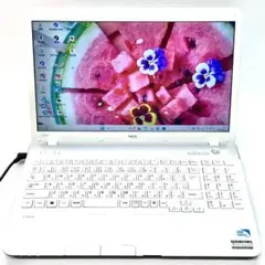 すぐ使える❤️Windows11 可愛い白ノートパソコン✨大画面でYouTube