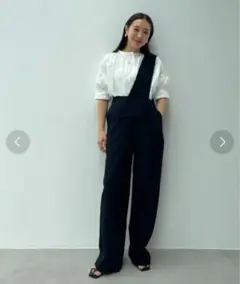 完売品★y/m by 村岡美里　ワンショルダーサロペット