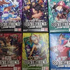 ワンピーススタートデッキ6種コンプリート新品、未開封