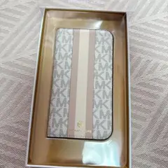 MICHAEL KORS 手帳型ケース ベージュ