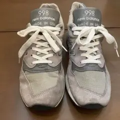 New Balance 998 made in USA ABZORB ソール