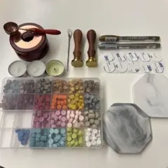 【スターターセット】シーリングワックス シーリングスプーン ※一部使用済み