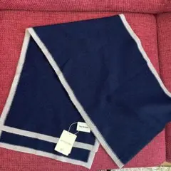 ⭐️新品　Ray BEAMS ネイビー マフラー　紺色　シンプル　ビームス