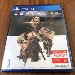PS4 レフトアライブ　LEFT ALIVE プレイステーション4 新品未開封