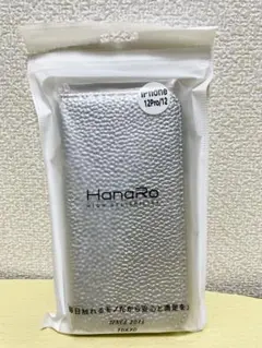iPhone12pro/12 スマホケース HanaRo 色シルバー 新品未使用