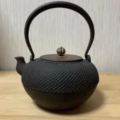 龍文堂 鉄瓶 銅蓋 茶道具 骨董品 工芸品