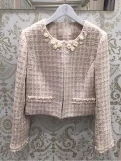 新品★Aveniretoile★アベニールエトワール★ベージュツイードジャケット