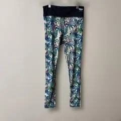 SPOUT 水陸パンツ トロピカル柄 Sサイズ スポーツ用レギンス ゴム無し