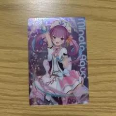 ホロライブ 湊あくあ カード