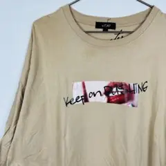 【0282】RE730 monster ビッグTシャツ プリント L