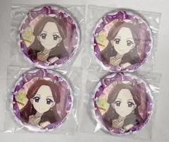 アイカツ トレーディング缶バッジ Stage 2025 藤原みやび 4点セット