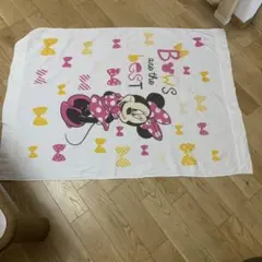 ミニーマウス タオルケット 綿100%