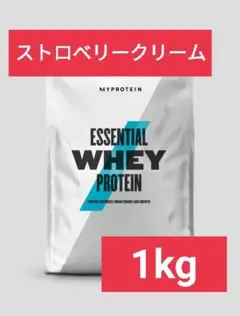 マイプロテイン エッセンシャル ホエイプロテイン ストロベリークリーム 1kg