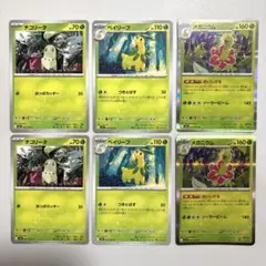 メガニウム　R 2枚　進化ライン　各2枚