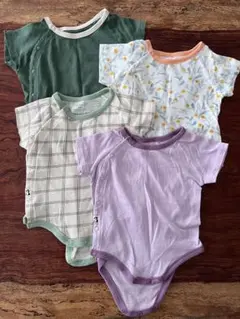 Konny メッシュロンパース 4点セット