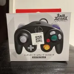 新品 ゲームキューブコントローラー スマブラブラック 箱付き 任天堂純正
