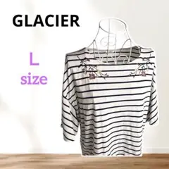ゆったり【グラシア】GLACIER レディースカットソー 半袖 ベルスリーブ