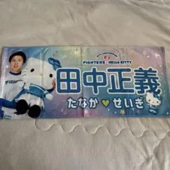ファイターズ 田中正義 かわいいシリーズタオル 非売品