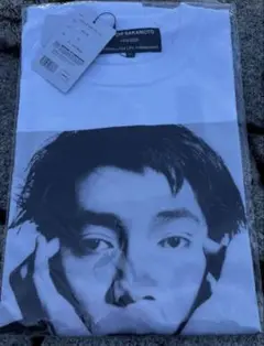 坂本龍一 限定　音を視る 時を聴く展　メディコムトイコラボTシャツ
