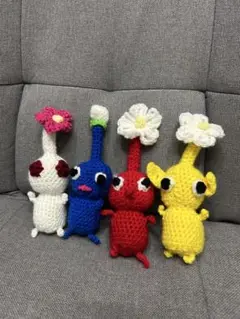 あみぐるみキャラクター4体セット
