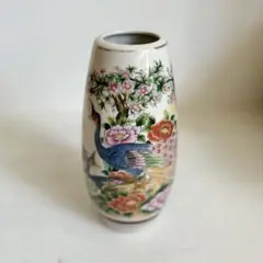 九谷焼　美泉　花器　花瓶　壺　フラワーベース　美品