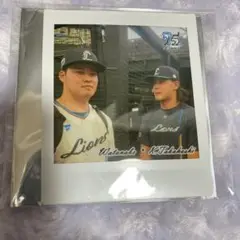 埼玉西武ライオンズ 75周年シリーズ チェキ　高橋光成　渡邉勇太朗