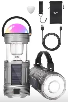 ⭐️アウトドア 卓上 テーブル テント USB ソーラー⭐️LEDランタン