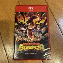 新品/未開封 Switch2ドンキーコング バナンザ