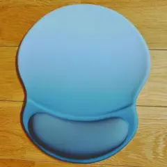 【未使用品】マウスパッド　リストレスト一体型　グラデーション緑