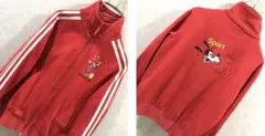 adidas グーフィー トラックジャケット ジャージ レア 赤 XS