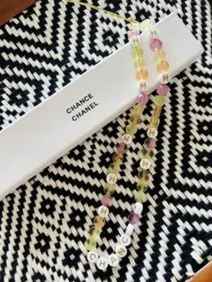 新品　CHANEL シャネル チャンス　ビーズ ストラップ　ラスト一点