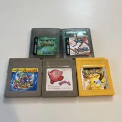 ゲームボーイ / ゲームボーイカラー ソフト5点セット