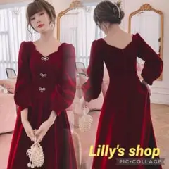 ドレス❤️ロングワンピース レディース セクシー 長袖 パーティー キャバ嬢