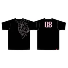 オジコ エヴァンゲリオン コラボ 8号機 黒×ピンク Tシャツ 半袖 トップス