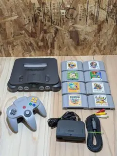【動作品】ニンテンドー64 ソフト付きセット