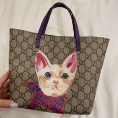 GUCCI グッチ キッズ トートバッグ 猫