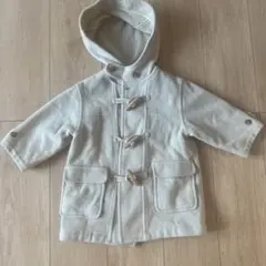 COMME CA ISM ダッフルコート 90 アイボリー