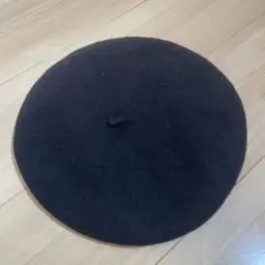 レディース　ベレー帽　ブラック