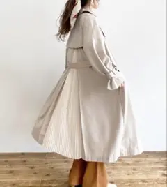 バックプリーツトレンチコート　エピミエピミー