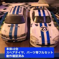 【完成品】タミヤ ラジコン2台+他パーツ等フルセット!動作確認済み